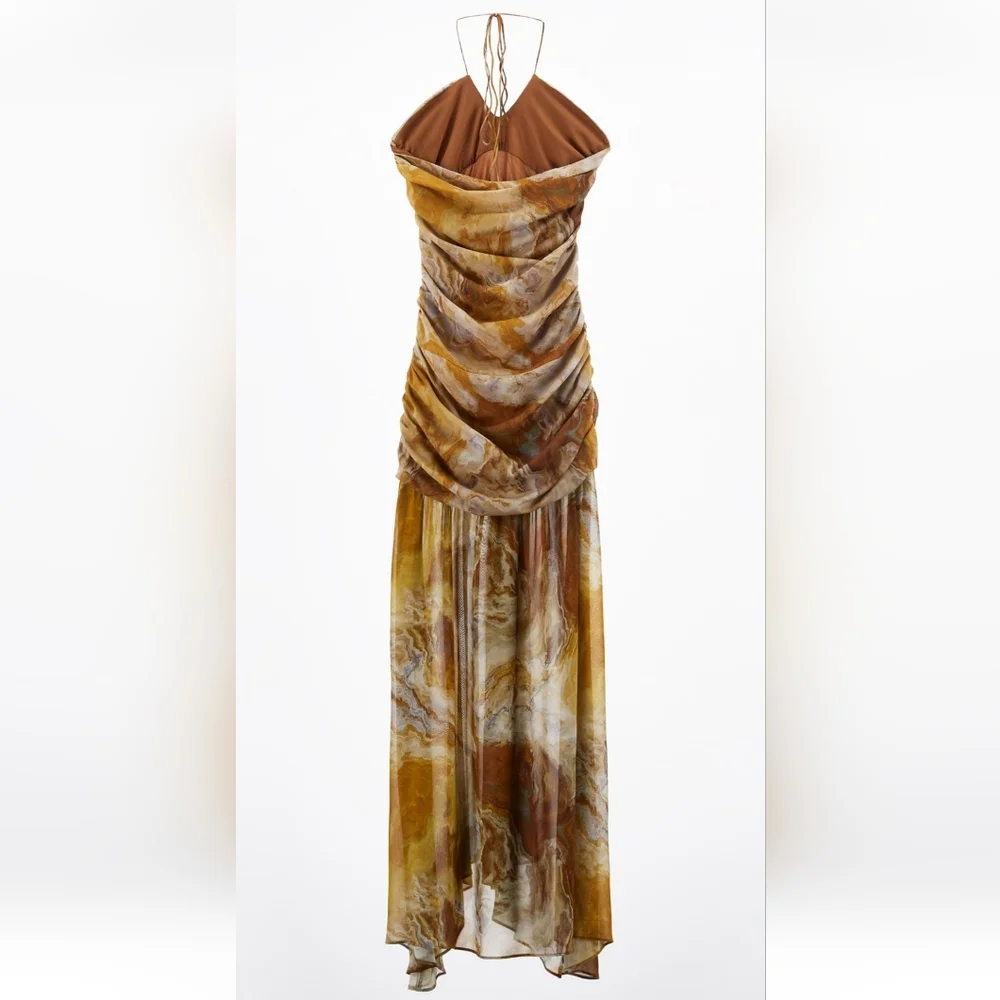 BMWT!Silk Zara Printed Dress - Picture 8 of 10